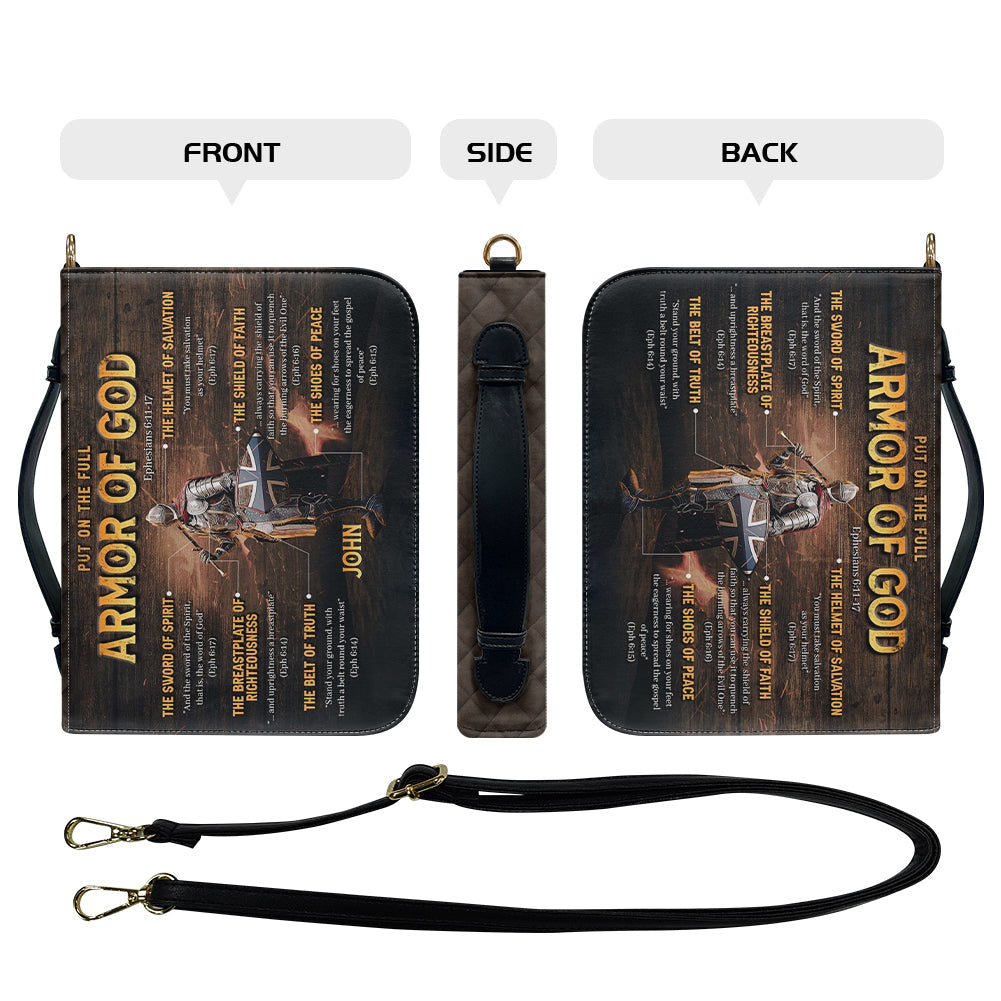 Personalized Armor of God Bible Cover