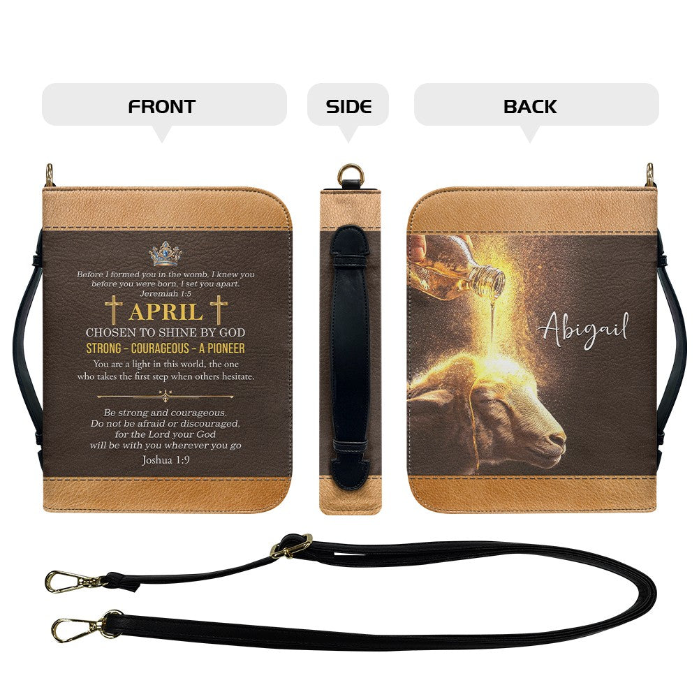 Personalized Birth Month Prophecy Bible Cover