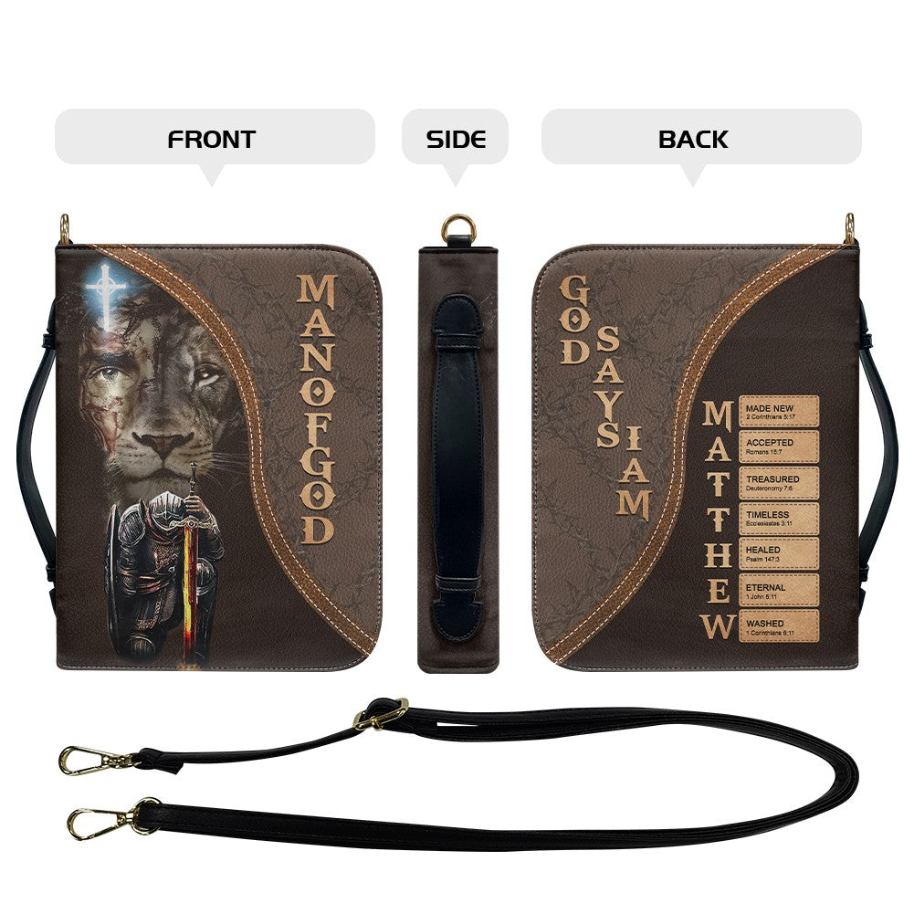 Personalized Bible Cover with Custom Name