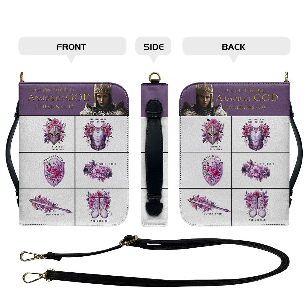 Personalized Full Armor of God Bible Cover
