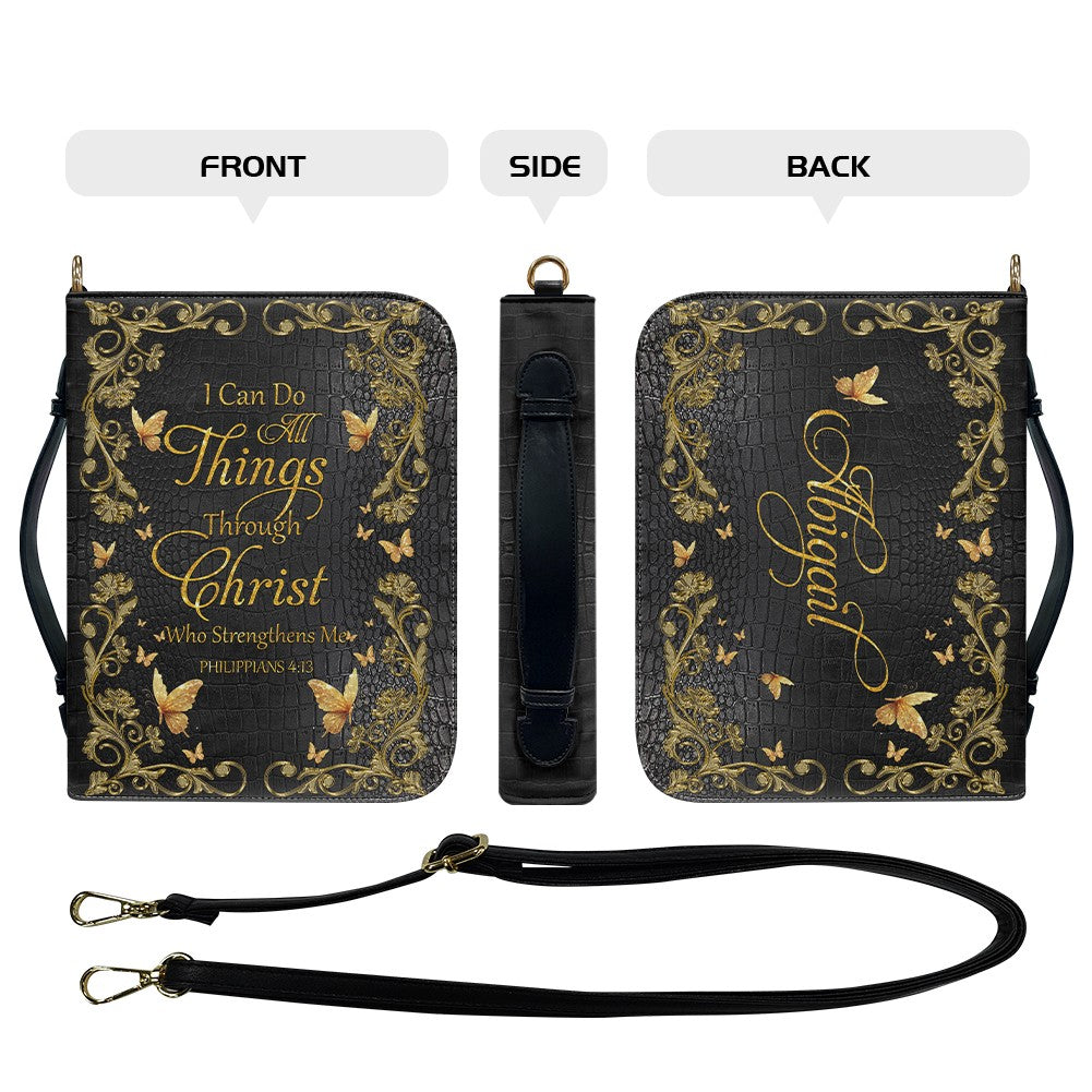 Personalized Christian Bible Cover with Name