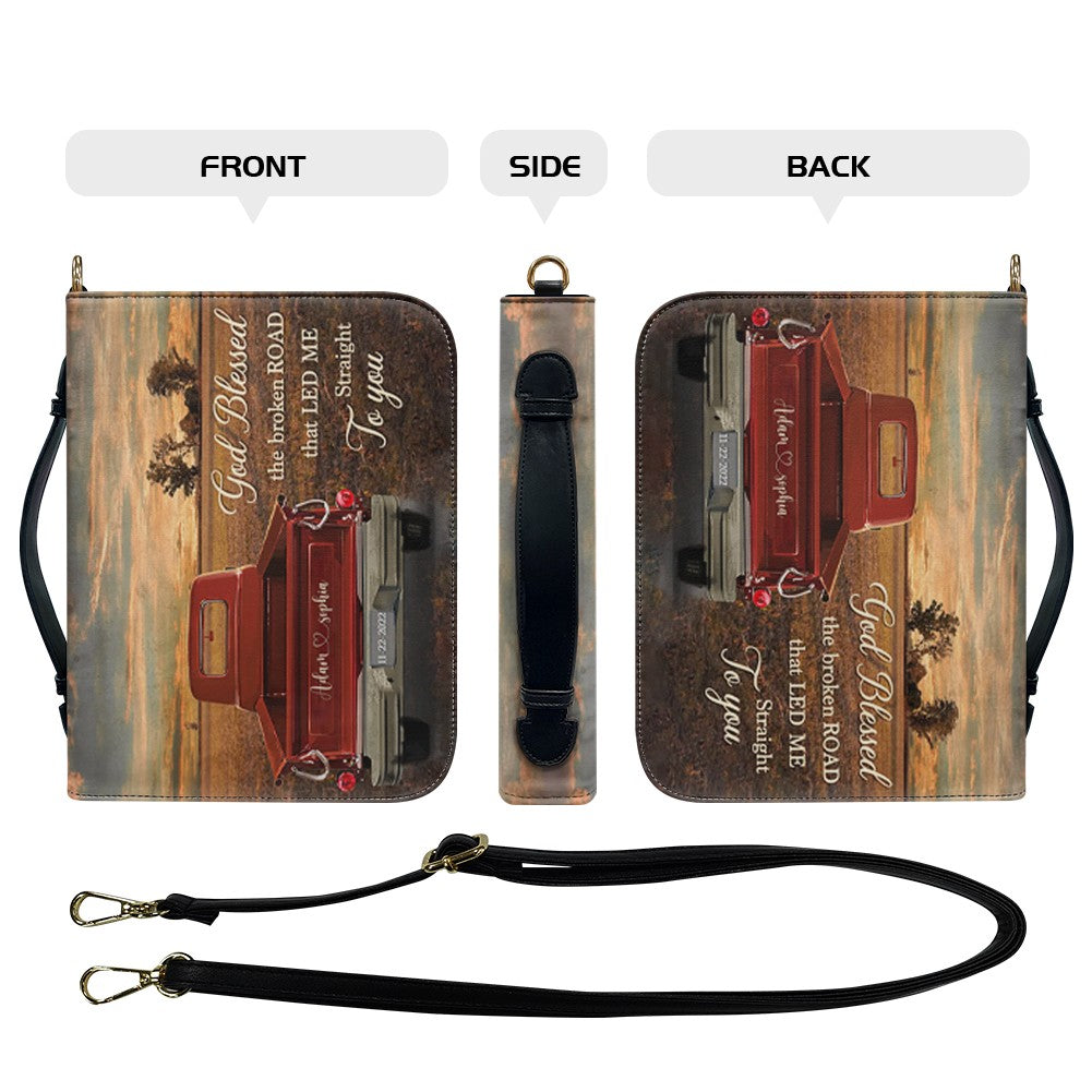 Personalized Faithful Memories Couples Bible Cover