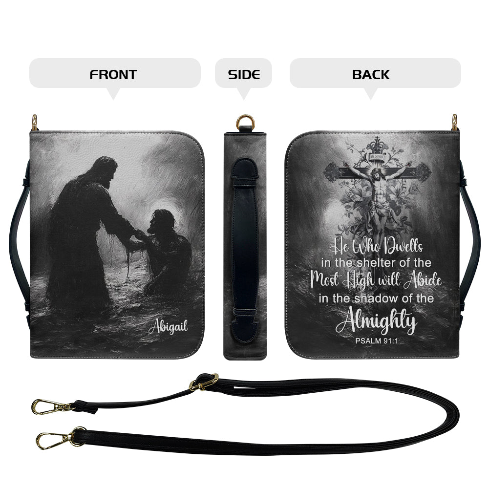 Personalized Psalm 91 Bible Cover Case