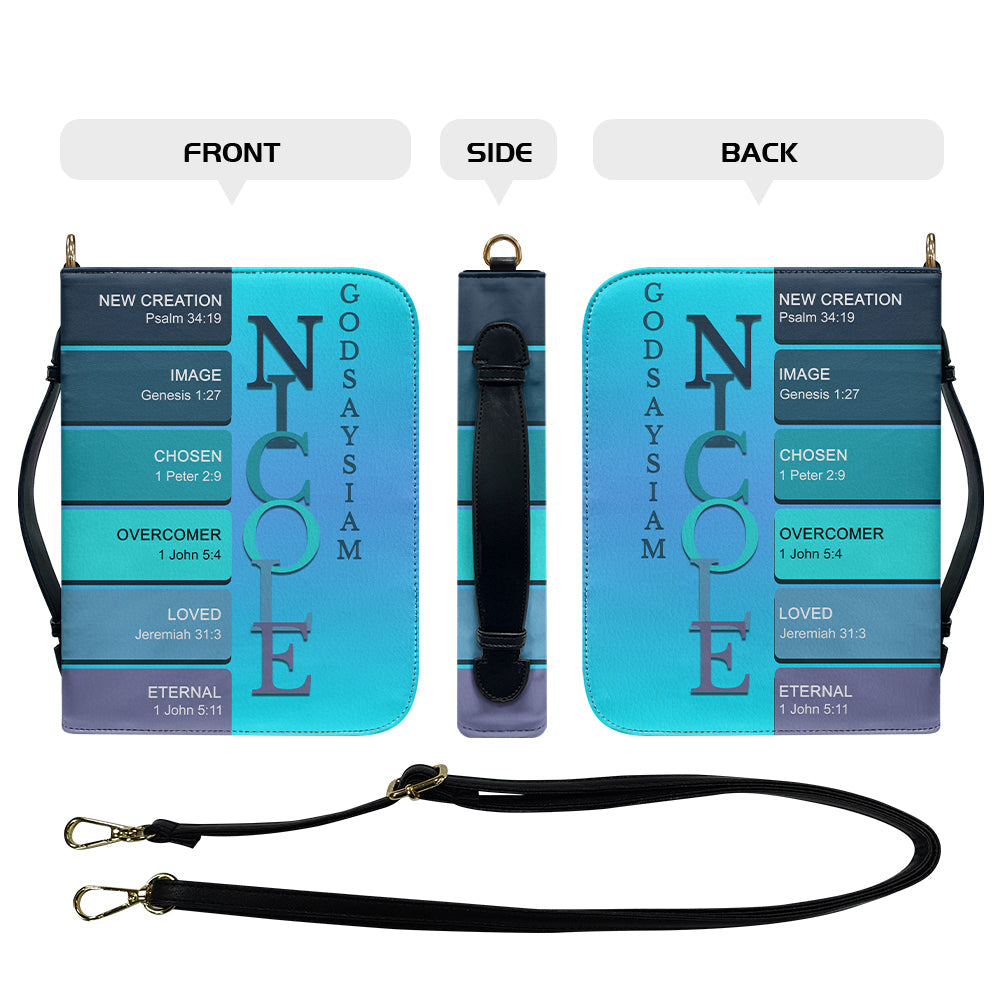 Personalized Name Meaning Bible Cover