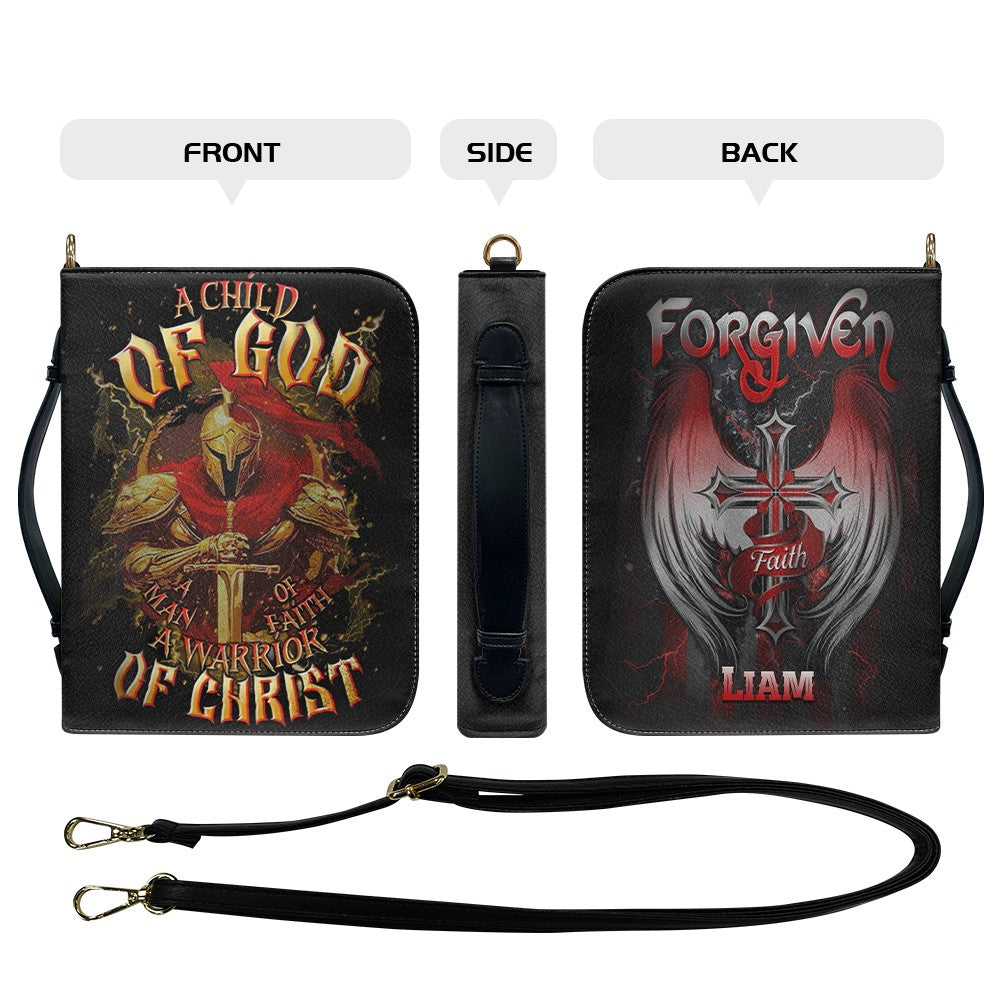 Child of God Warrior Personalized Bible Cover