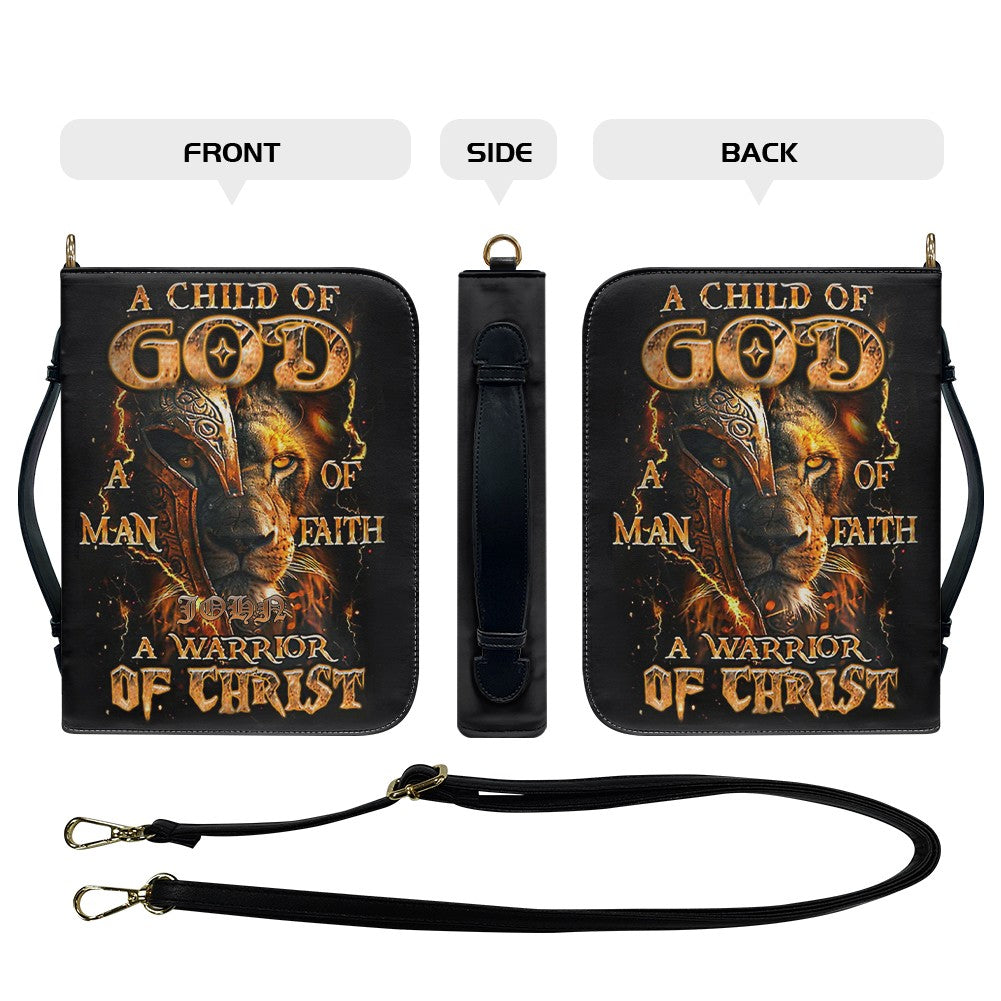 Personalized Warrior of Christ Bible Cover