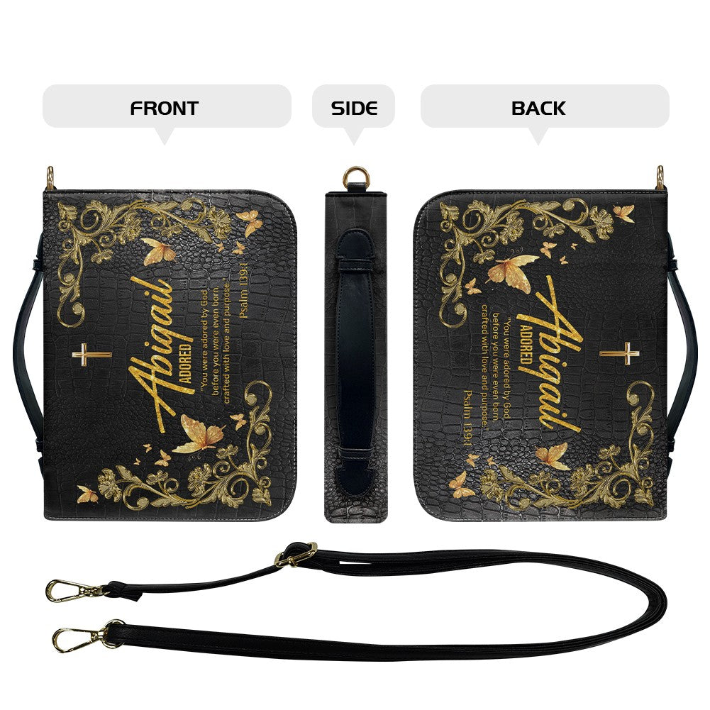 Personalized Name Meaning Bible Cover