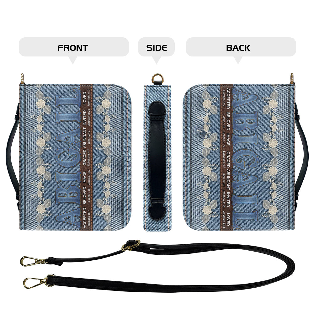 Personalized Name Meaning Bible Cover