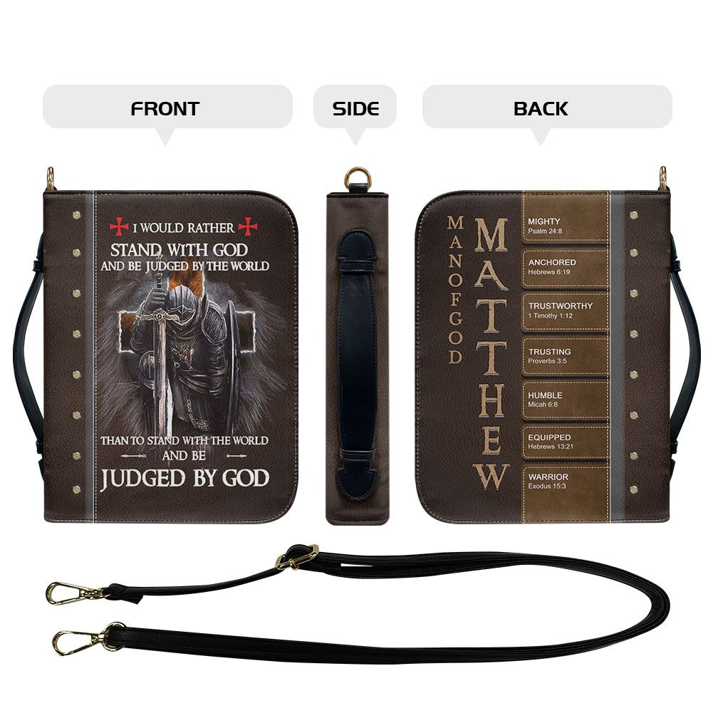 Personalized Christian Knight Bible Cover