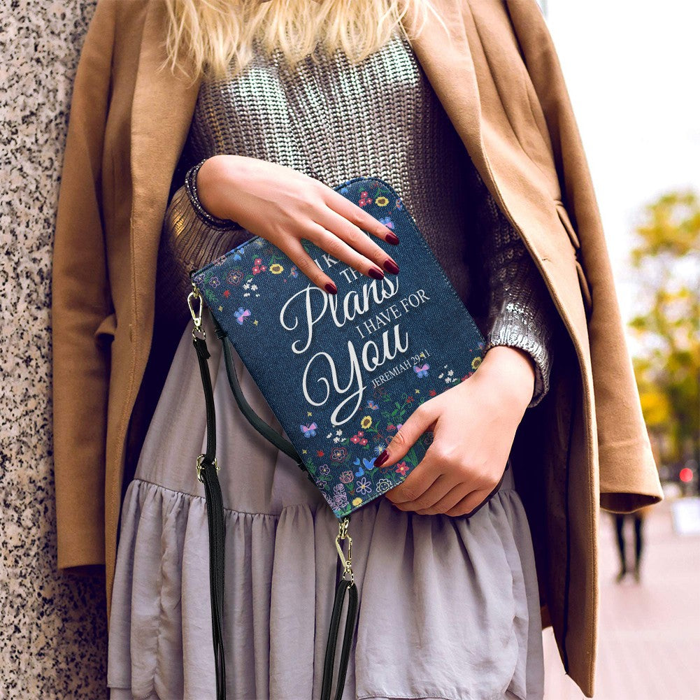Personalized I Know The Plans Bible Cover