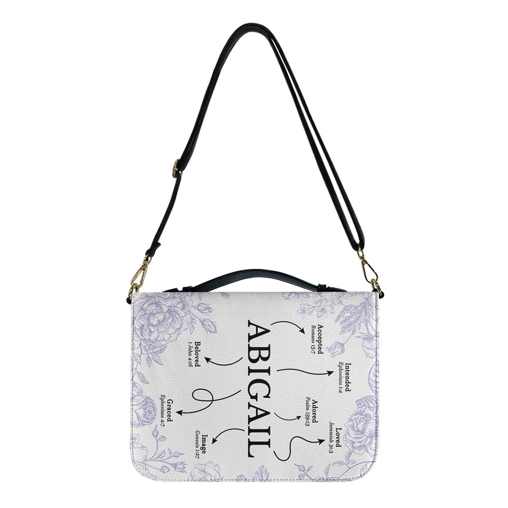 Personalized Strength & Dignity Bible Cover