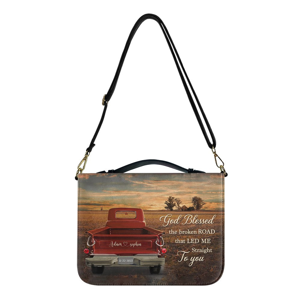 Personalized Faithful Memories Couples Bible Cover