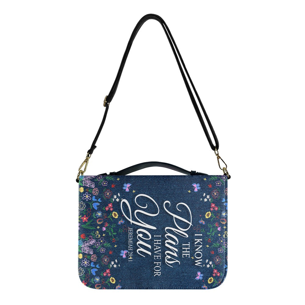 Personalized I Know The Plans Bible Cover