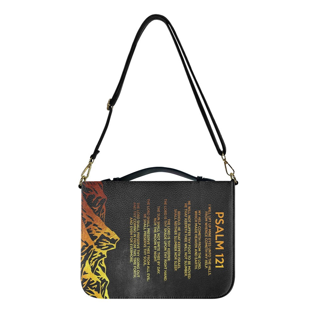 Personalized Psalm 121 Vintage Bible Cover