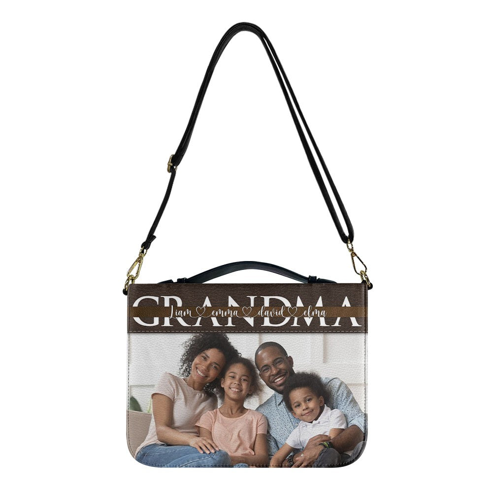 Personalized Family Photo Bible Cover