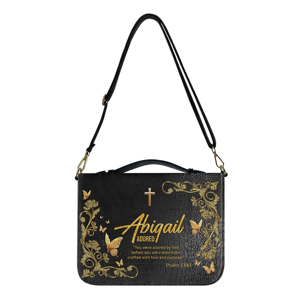 Personalized Name Meaning Bible Cover