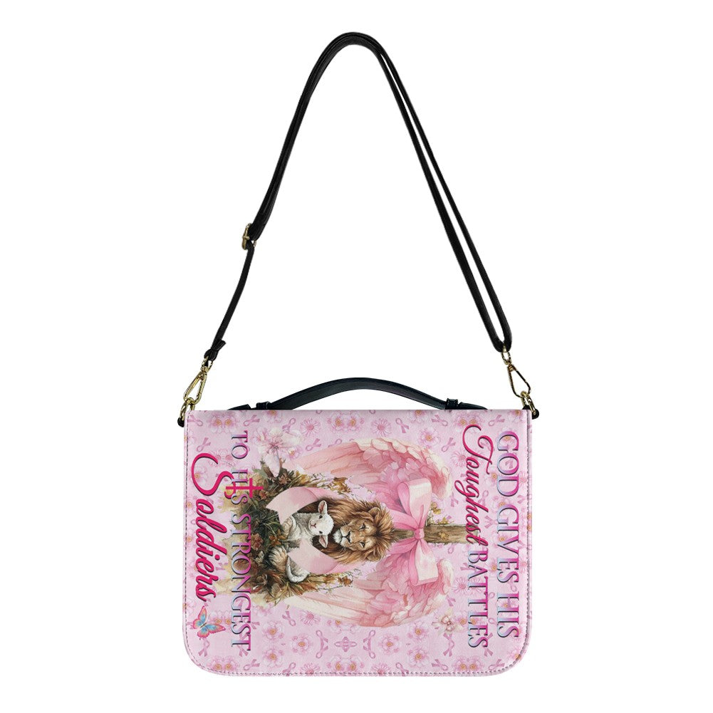 Cancer Warrior Faith Personalized Bible Cover