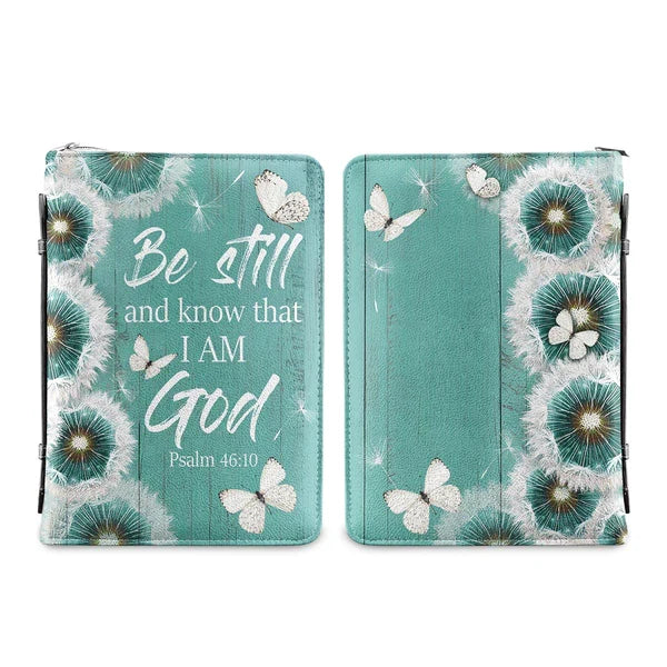 Personalized Be Still Psalm 46:10 Bible Cover