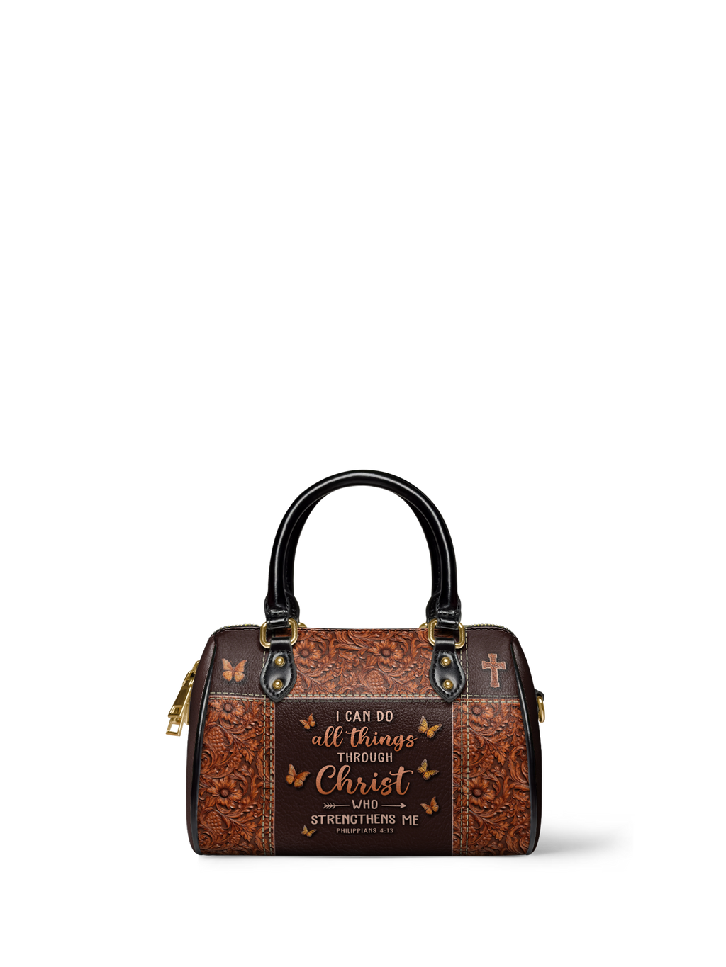 Believe Philippians 4:13 Mini Satchel Bag
