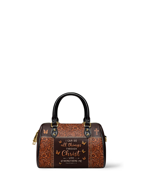 Believe Philippians 4:13 Mini Satchel Bag