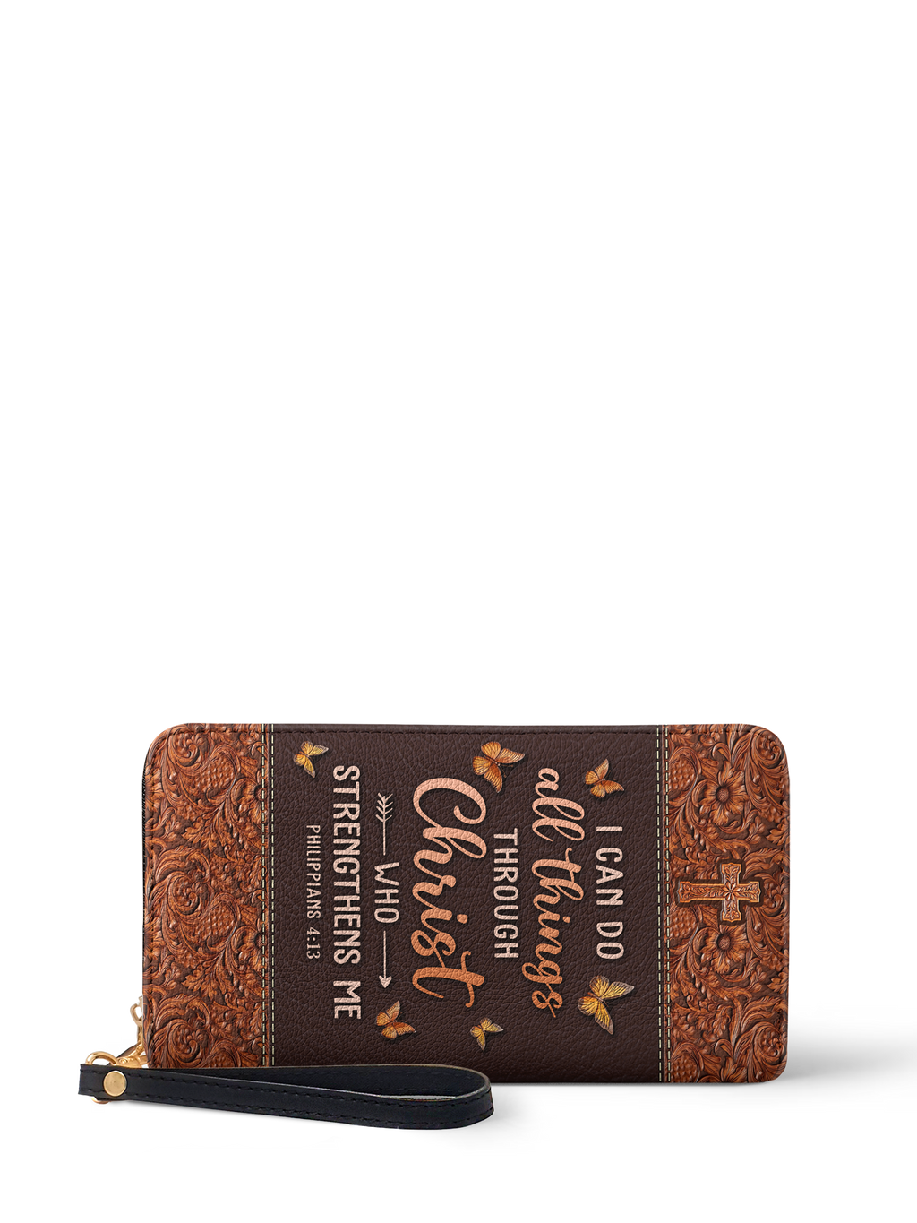 Believe Philippians 4:13 Bible Verse Wallet