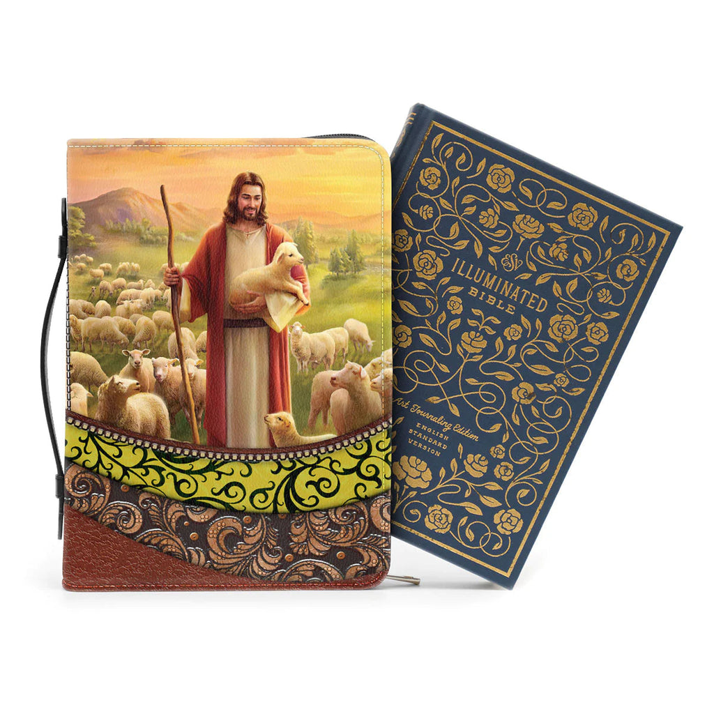The Lord Is My Shepherd Personalized Bible Cover