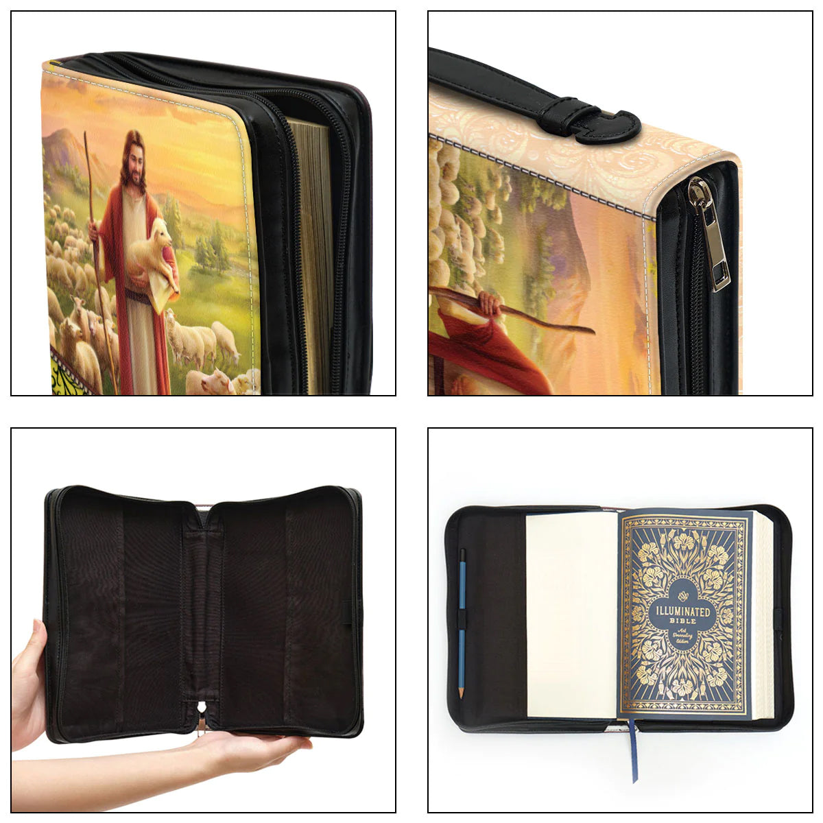 The Lord Is My Shepherd Personalized Bible Cover