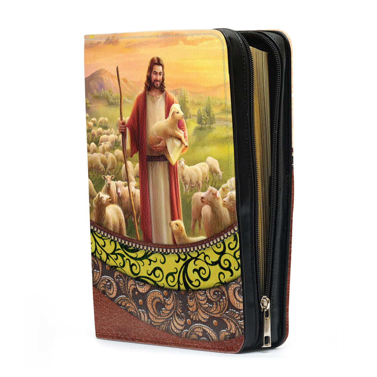 The Lord Is My Shepherd Personalized Bible Cover