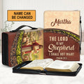 The Lord Is My Shepherd Personalized Bible Cover