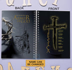 Personalized "God Says I Am" Leather Prayer Journal