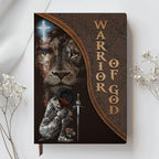 Personalized "Warrior Of God" Leather Prayer Journal