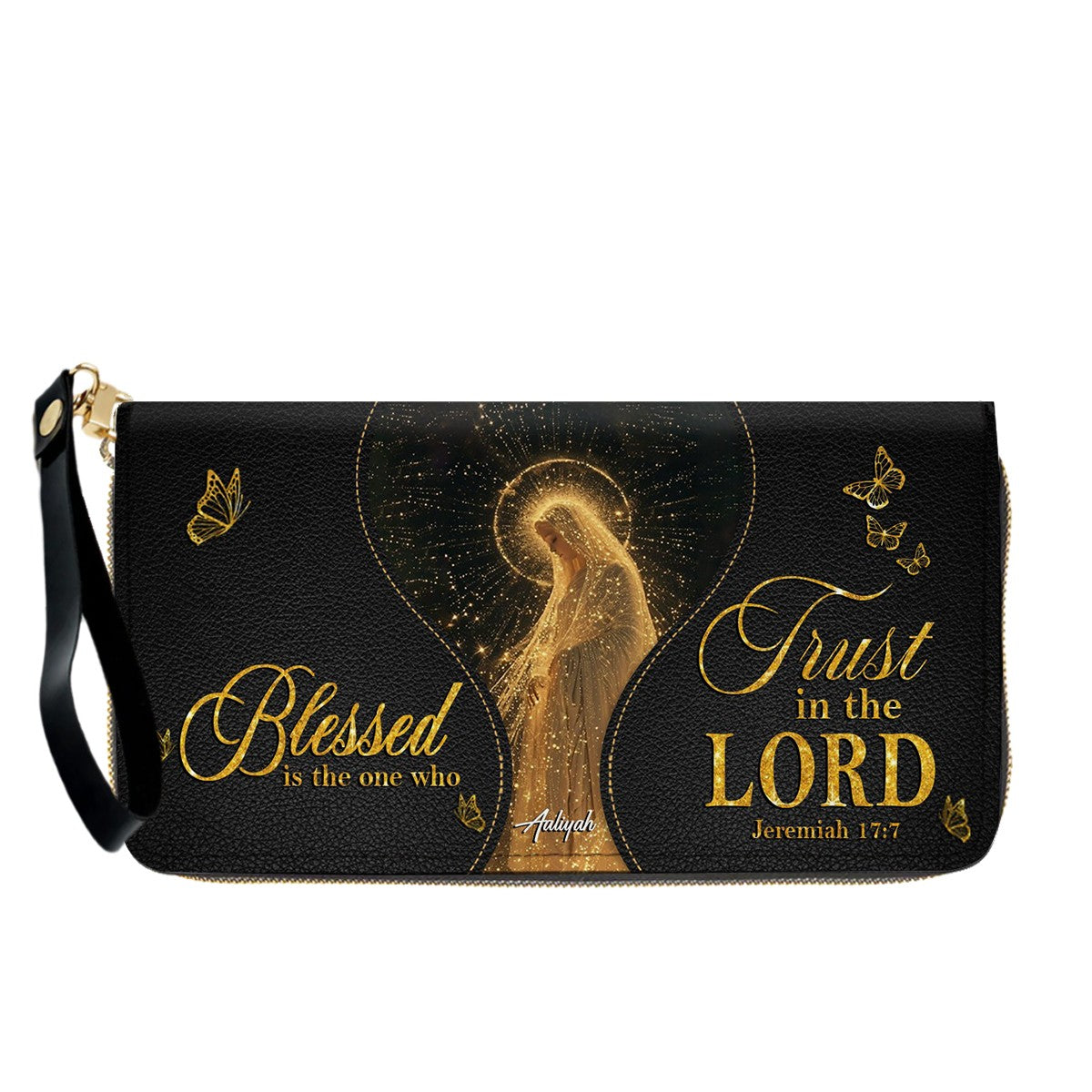Personalized Christian Leather Handbag & Wallet Set