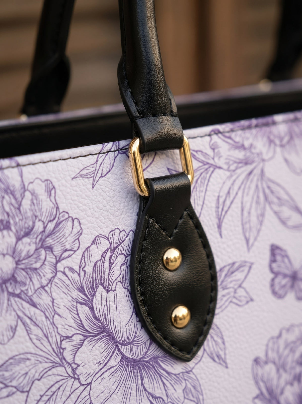 Blessing Numbers 6:24-26 Leather Handbag