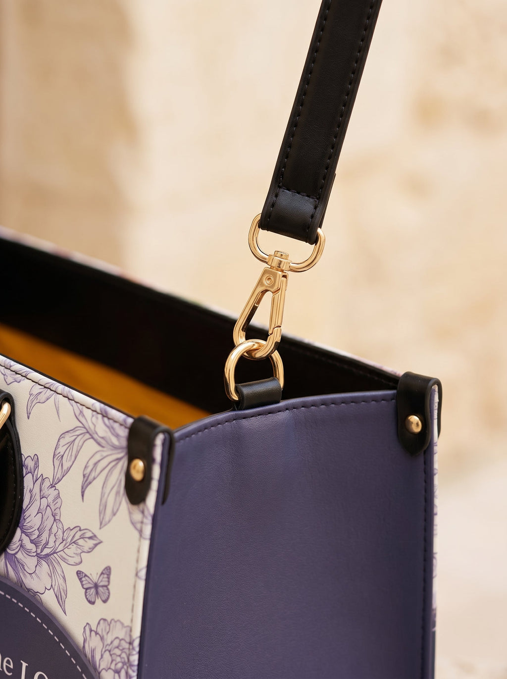 Blessing Numbers 6:24-26 Leather Handbag