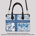 Personalized Bible Blessings Leather Handbag