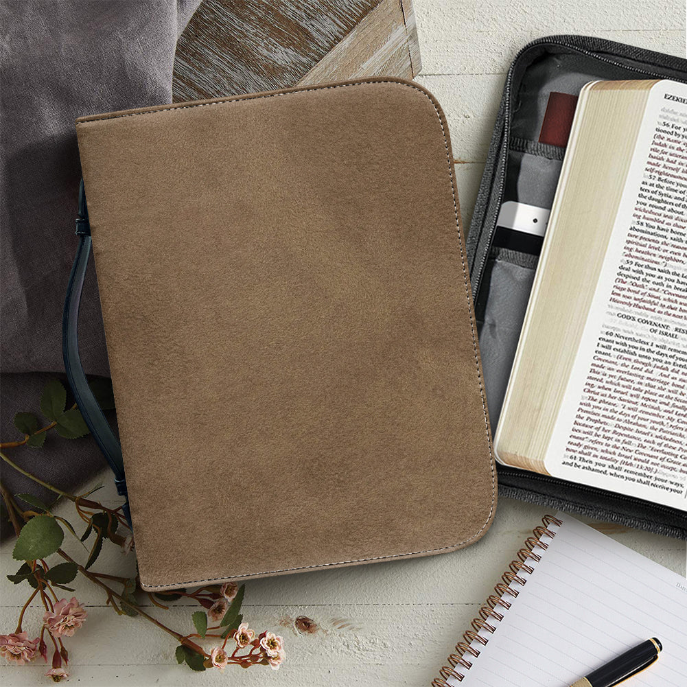 Personalized Joshua 1:9 Lion Bible Cover Case