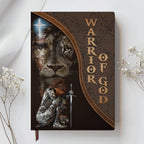 Personalized "Warrior Of God" Leather Prayer Journal