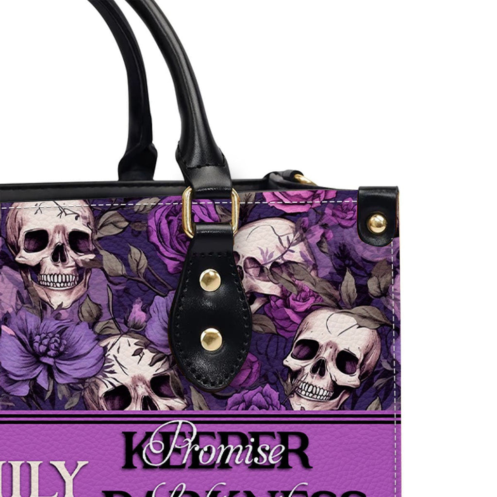 Personalized Christian Leather Tote Bag