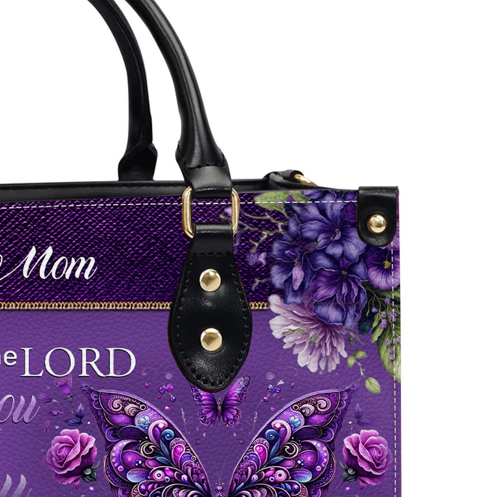 Custom Engraved Christian Leather Handbag