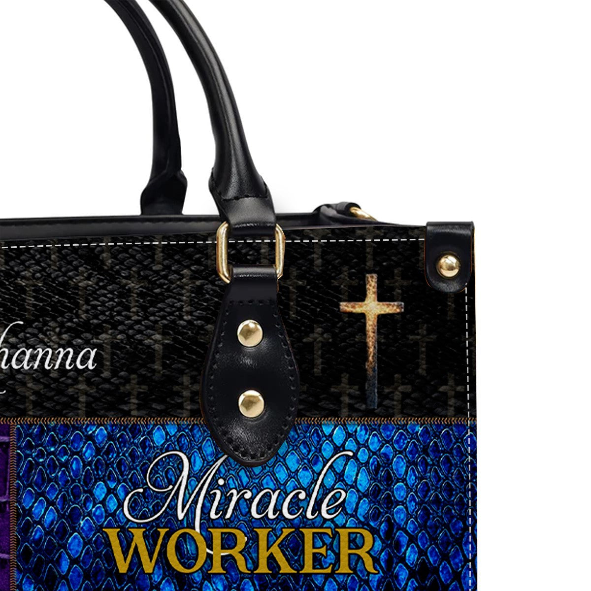 Way Maker Personalized Christian Leather Handbag