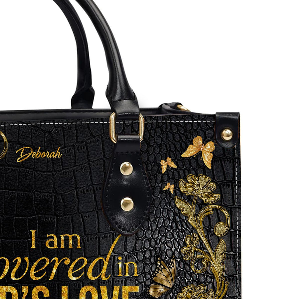 Christian Affirmation Leather Handbag