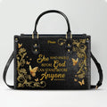 Personalized Christian Leather Handbag Set