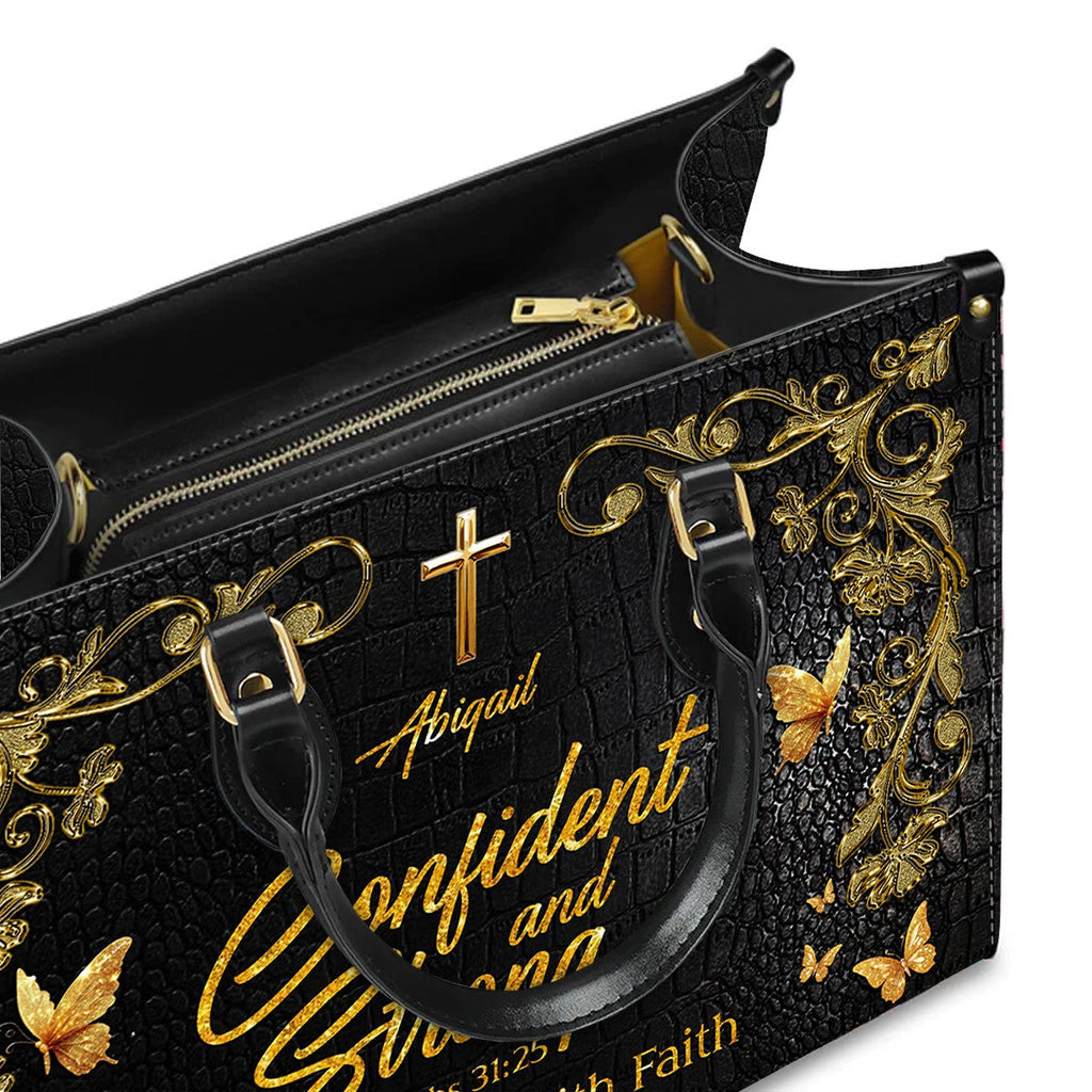 Personalized DISC Faith Christian Leather Handbag