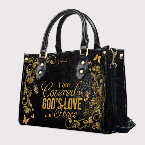 Christian Affirmation Leather Handbag