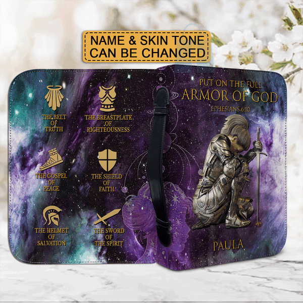 Cosmic Armor of God Personalized Bible Cover