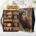 Personalized Faith Cross Bible Cover