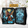 Personalized Eagle Bible Cover with Custom Name
