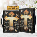 Personalized Give It To God Cross Bible Cover