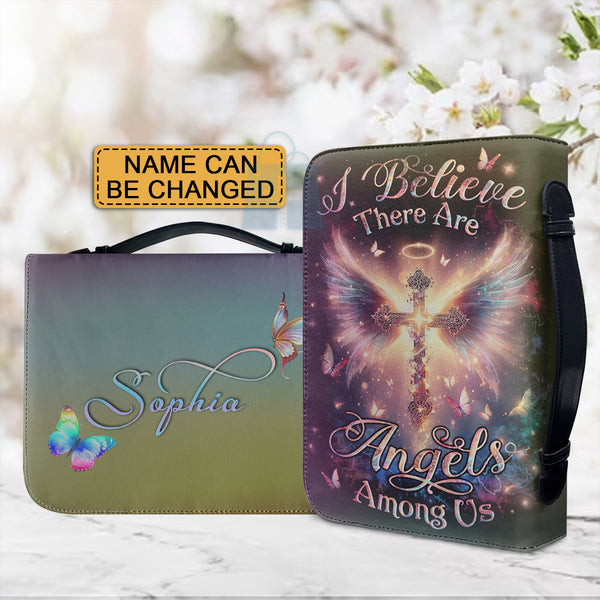 Angels Among Us Personalized Bible Cover