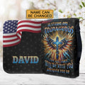 Personalized Be Strong & Courageous Bible Cover